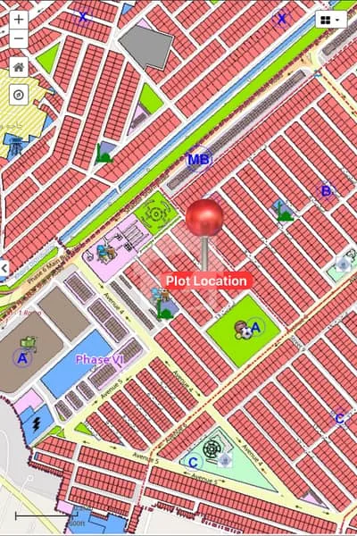 DHA Phase 6 Lahore residential plot for sale Sector A